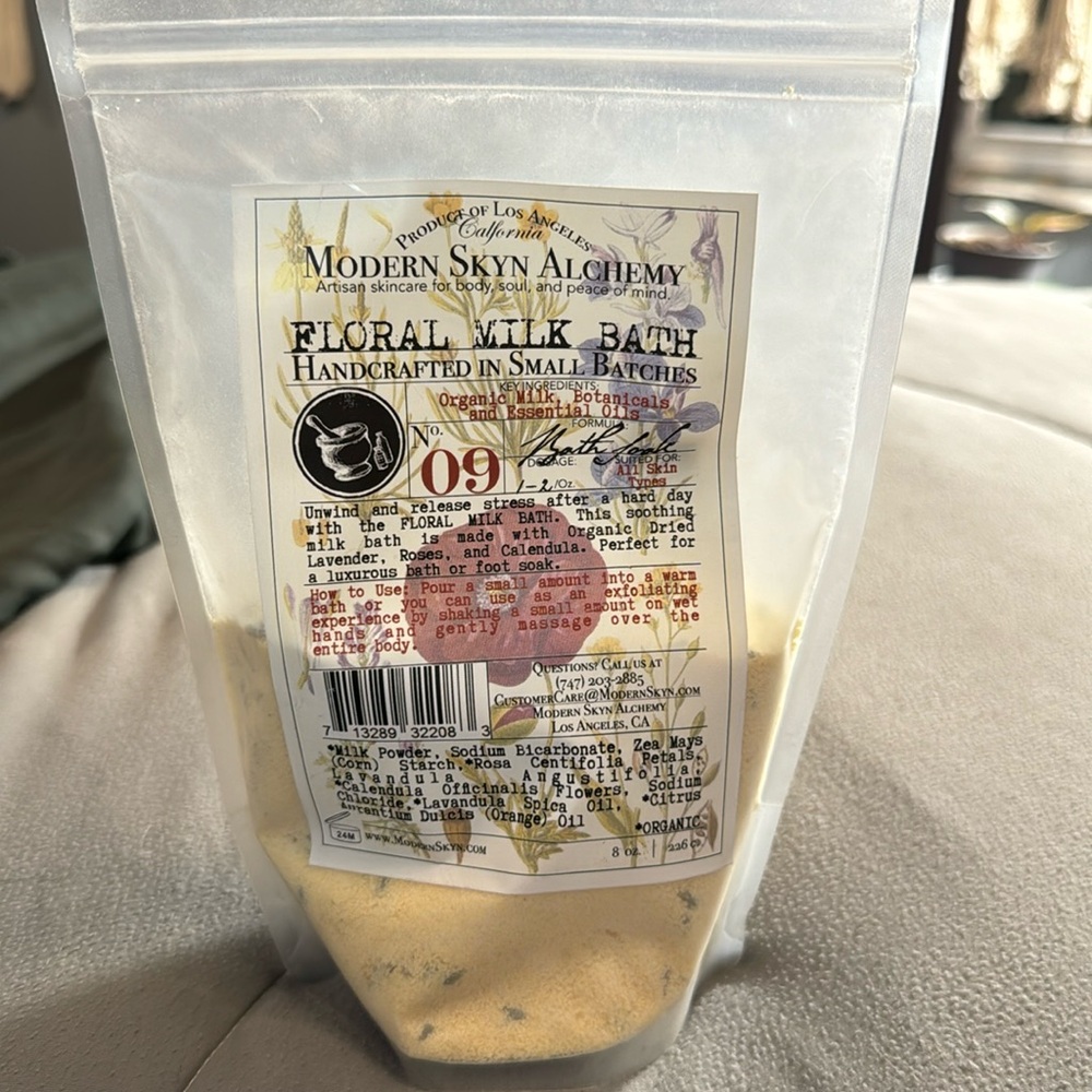 Floral Milk Bath